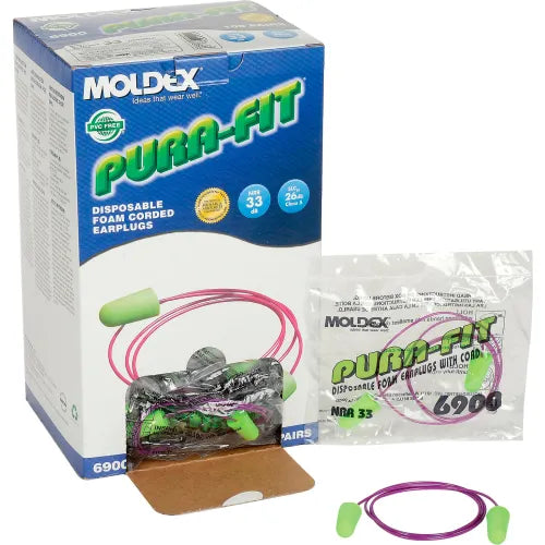 MOLDEX PURA-FIT CORDED EARPLUGS